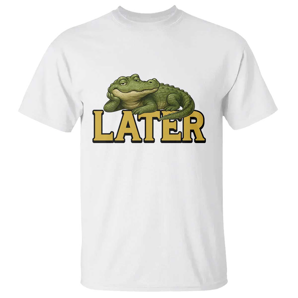 See You Later Alligator T Shirt Funny Teacher Meme Viral Quote - Wonder Print Shop