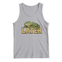 See You Later Alligator Tank Top Funny Teacher Meme Viral Quote - Wonder Print Shop