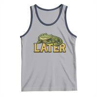 See You Later Alligator Tank Top Funny Teacher Meme Viral Quote - Wonder Print Shop