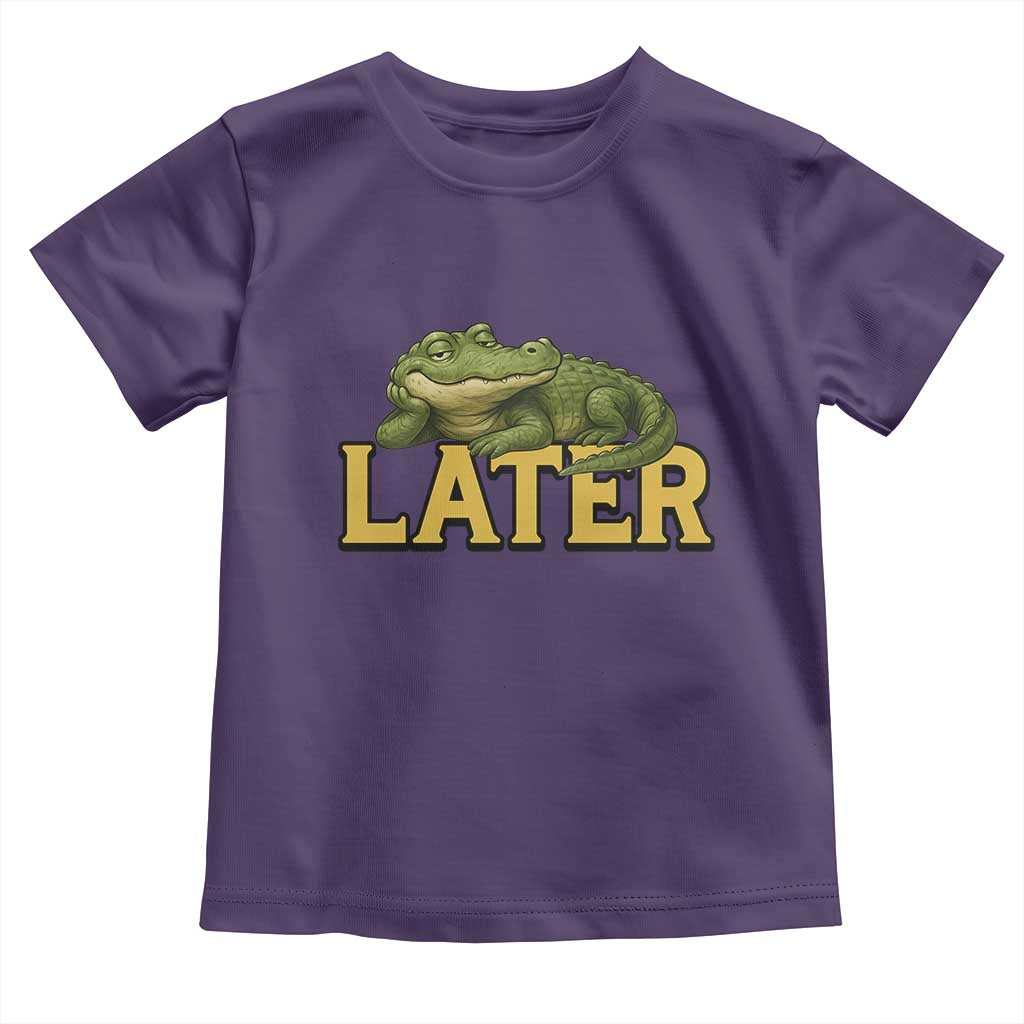 See You Later Alligator Toddler T Shirt Funny Teacher Meme Viral Quote - Wonder Print Shop
