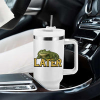 See You Later Alligator Tumbler With Handle Funny Teacher Meme Viral Quote - Wonder Print Shop