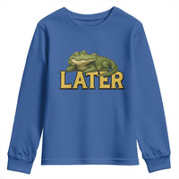 See You Later Alligator Youth Sweatshirt Funny Teacher Meme Viral Quote - Wonder Print Shop