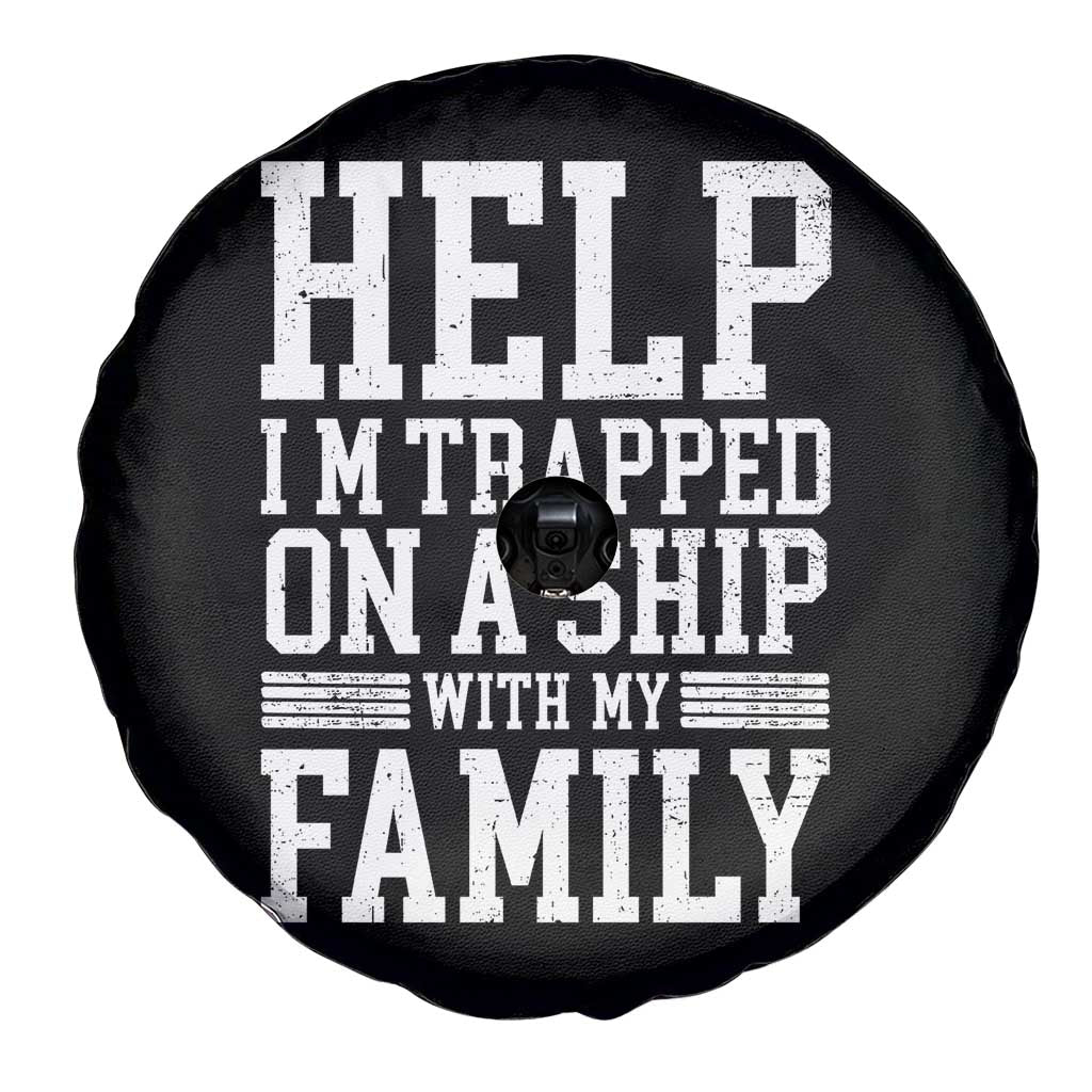 Funny Family Cruise Spare Tire Cover Vacation Trip Matching Cruise Ship - Wonder Print Shop