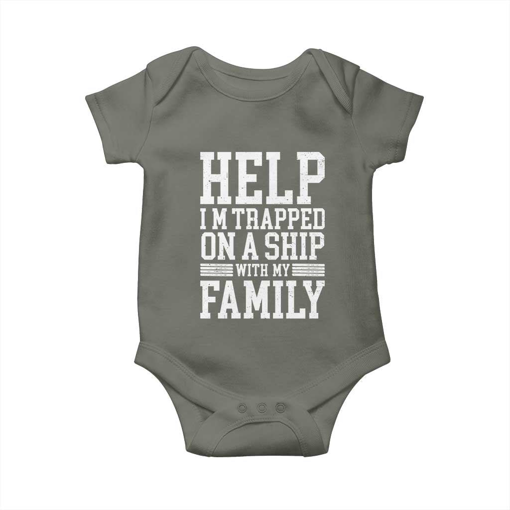 Funny Family Cruise Baby Onesie Vacation Trip Matching Cruise Ship - Wonder Print Shop