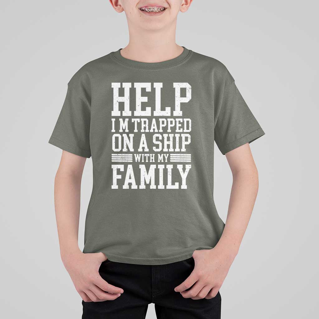 Funny Family Cruise T Shirt For Kid Vacation Trip Matching Cruise Ship - Wonder Print Shop