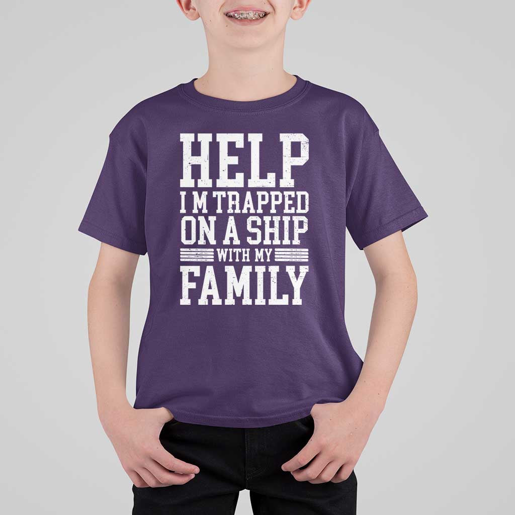 Funny Family Cruise T Shirt For Kid Vacation Trip Matching Cruise Ship - Wonder Print Shop