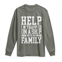 Funny Family Cruise Long Sleeve Shirt Vacation Trip Matching Cruise Ship - Wonder Print Shop
