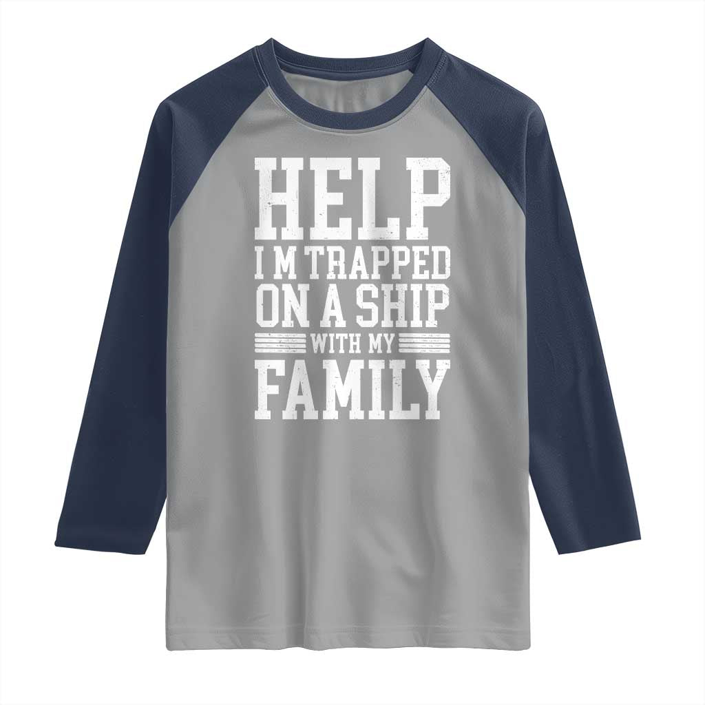 Funny Family Cruise Raglan Shirt Vacation Trip Matching Cruise Ship - Wonder Print Shop