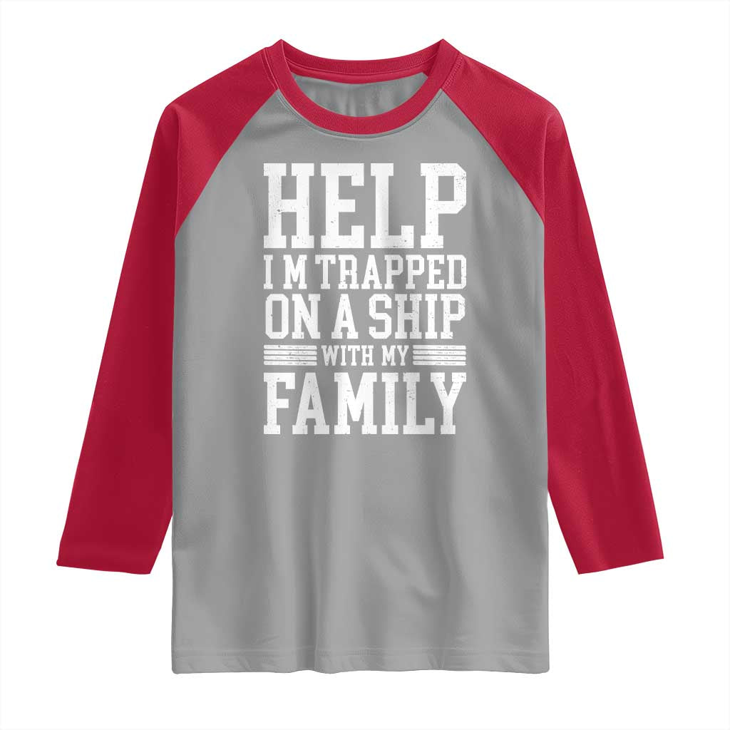 Funny Family Cruise Raglan Shirt Vacation Trip Matching Cruise Ship - Wonder Print Shop