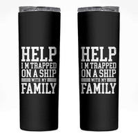 Funny Family Cruise Skinny Tumbler Vacation Trip Matching Cruise Ship - Wonder Print Shop