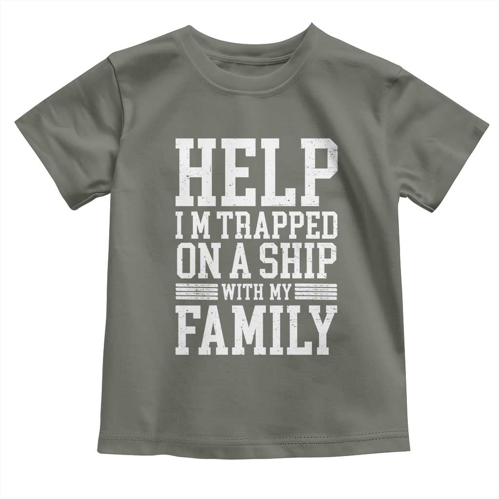 Funny Family Cruise Toddler T Shirt Vacation Trip Matching Cruise Ship - Wonder Print Shop