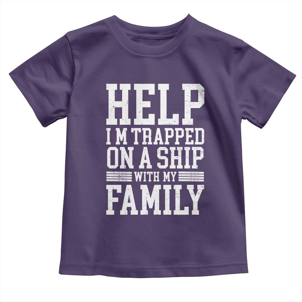 Funny Family Cruise Toddler T Shirt Vacation Trip Matching Cruise Ship - Wonder Print Shop