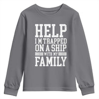 Funny Family Cruise Youth Sweatshirt Vacation Trip Matching Cruise Ship - Wonder Print Shop