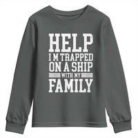 Funny Family Cruise Youth Sweatshirt Vacation Trip Matching Cruise Ship - Wonder Print Shop