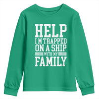 Funny Family Cruise Youth Sweatshirt Vacation Trip Matching Cruise Ship - Wonder Print Shop