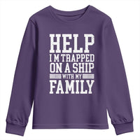 Funny Family Cruise Youth Sweatshirt Vacation Trip Matching Cruise Ship - Wonder Print Shop