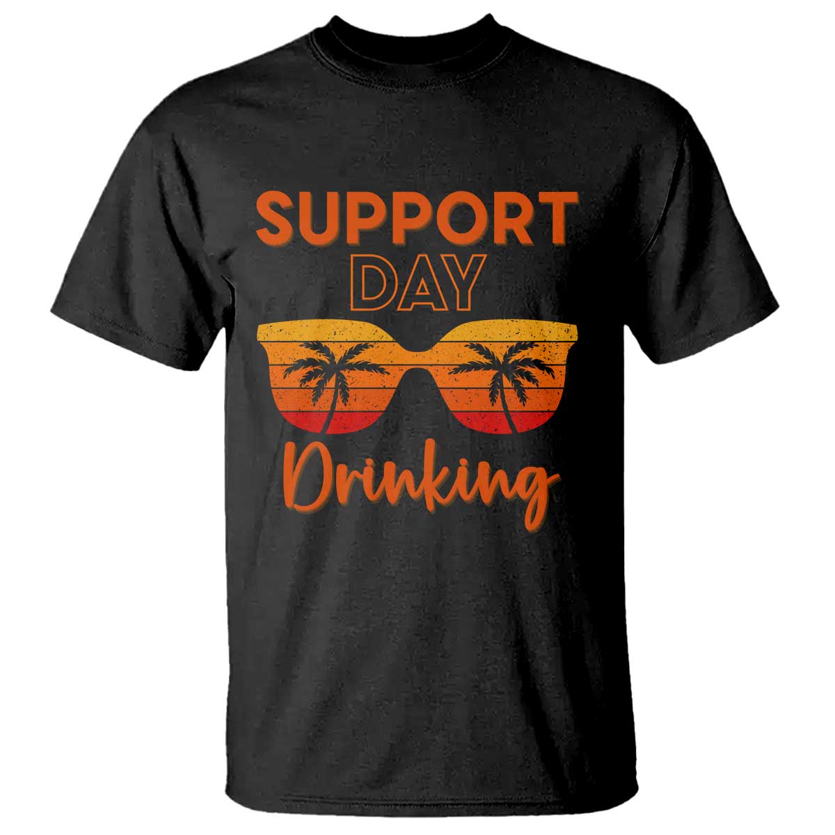 Funny Drinking T Shirt Support Day Drinking Summer Beach Vacation - Wonder Print Shop