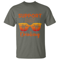 Funny Drinking T Shirt Support Day Drinking Summer Beach Vacation - Wonder Print Shop