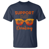 Funny Drinking T Shirt Support Day Drinking Summer Beach Vacation - Wonder Print Shop