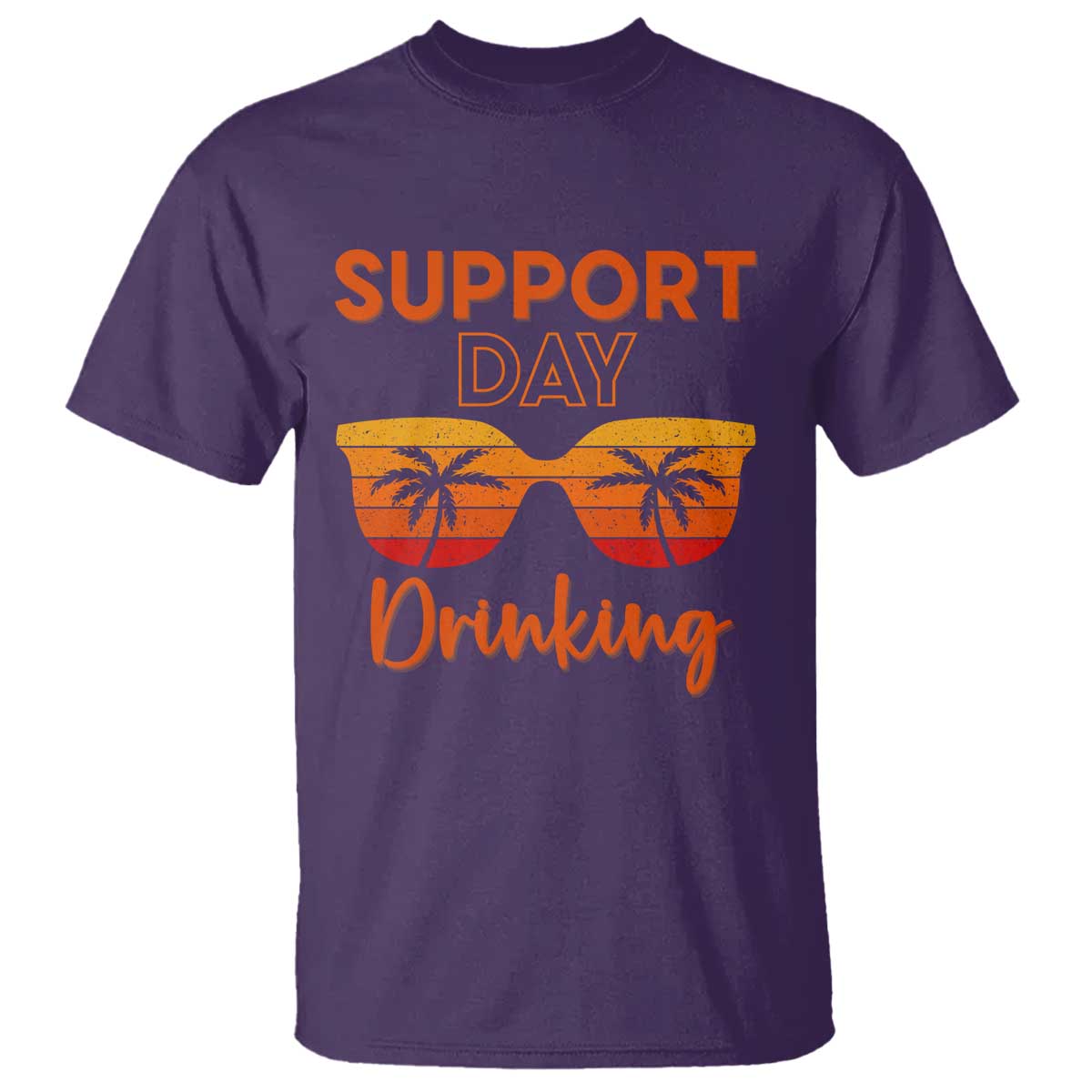 Funny Drinking T Shirt Support Day Drinking Summer Beach Vacation - Wonder Print Shop