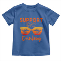 Funny Drinking Toddler T Shirt Support Day Drinking Summer Beach Vacation - Wonder Print Shop