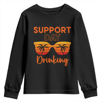 Funny Drinking Youth Sweatshirt Support Day Drinking Summer Beach Vacation - Wonder Print Shop