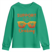 Funny Drinking Youth Sweatshirt Support Day Drinking Summer Beach Vacation - Wonder Print Shop