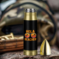Hola Beaches Bullet Tumbler Funny Beach Vacation Summer - Wonder Print Shop