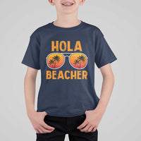 Hola Beaches T Shirt For Kid Funny Beach Vacation Summer - Wonder Print Shop