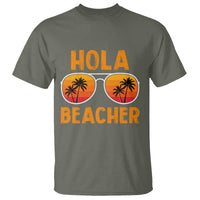 Hola Beaches T Shirt Funny Beach Vacation Summer - Wonder Print Shop