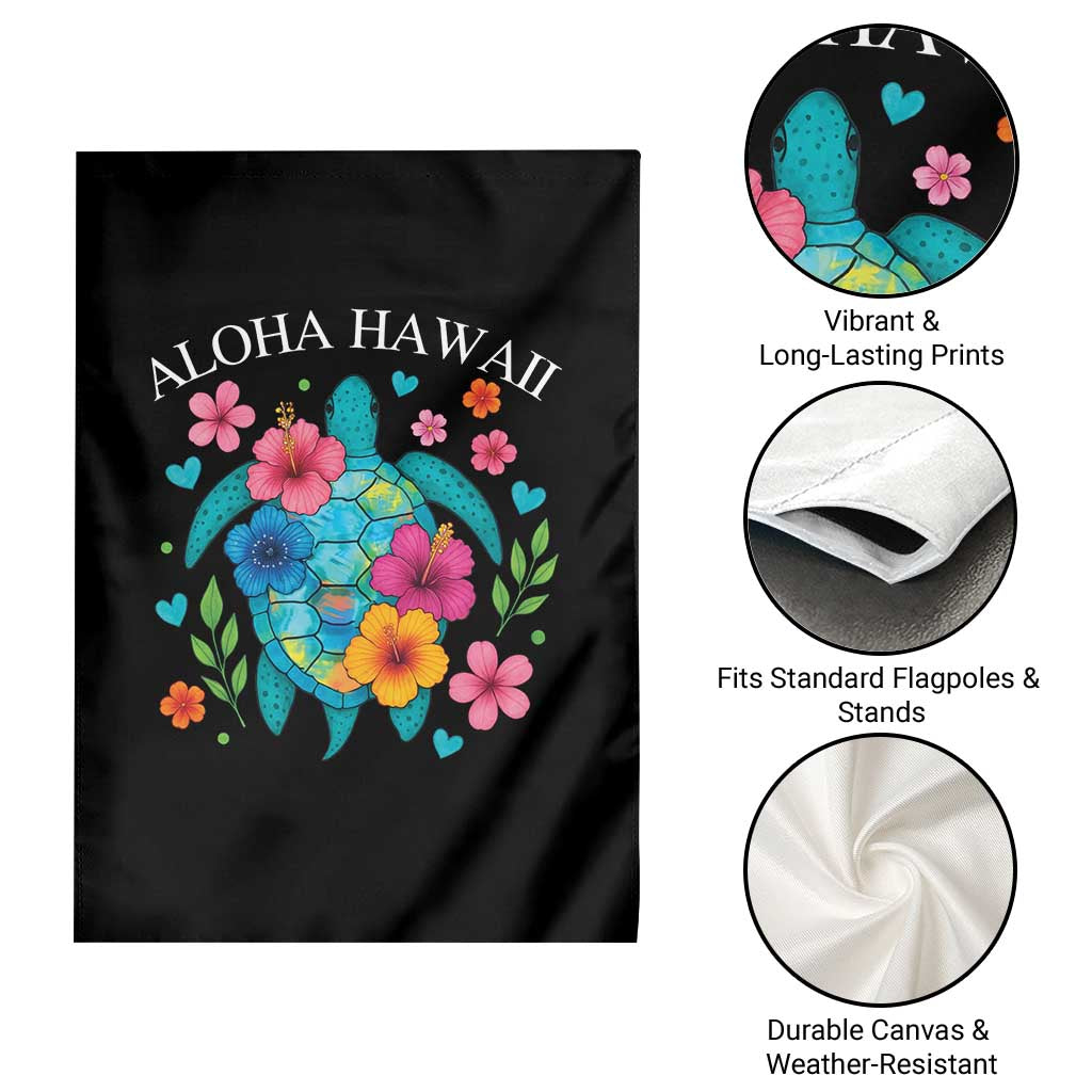 Aloha Hawaii Garden Flag Sea Turtle Summer Hawaiian Island - Wonder Print Shop