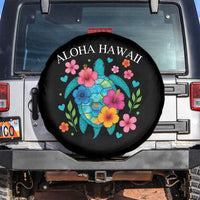 Aloha Hawaii Spare Tire Cover Sea Turtle Summer Hawaiian Island - Wonder Print Shop
