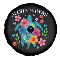 Aloha Hawaii Spare Tire Cover Sea Turtle Summer Hawaiian Island - Wonder Print Shop