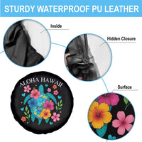 Aloha Hawaii Spare Tire Cover Sea Turtle Summer Hawaiian Island - Wonder Print Shop