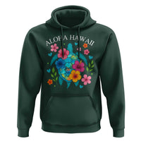 Aloha Hawaii Hoodie Sea Turtle Summer Hawaiian Island - Wonder Print Shop
