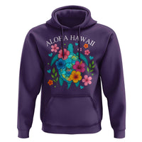 Aloha Hawaii Hoodie Sea Turtle Summer Hawaiian Island - Wonder Print Shop