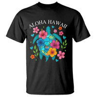 Aloha Hawaii T Shirt Sea Turtle Summer Hawaiian Island - Wonder Print Shop