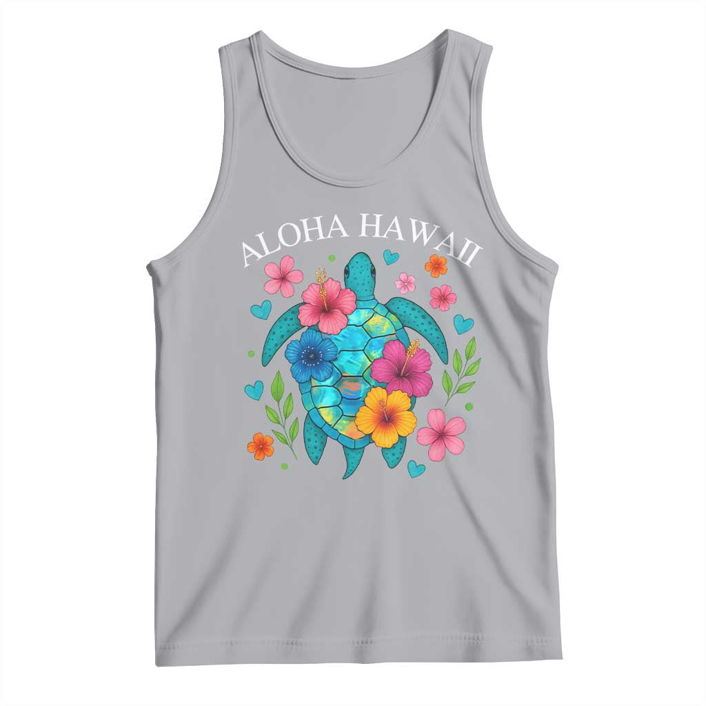 Aloha Hawaii Tank Top Sea Turtle Summer Hawaiian Island - Wonder Print Shop