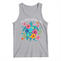 Aloha Hawaii Tank Top Sea Turtle Summer Hawaiian Island - Wonder Print Shop