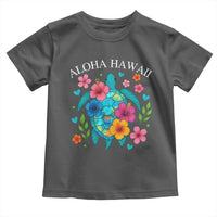 Aloha Hawaii Toddler T Shirt Sea Turtle Summer Hawaiian Island - Wonder Print Shop