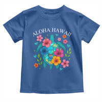 Aloha Hawaii Toddler T Shirt Sea Turtle Summer Hawaiian Island - Wonder Print Shop