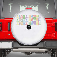 Aloha Hawaii Spare Tire Cover Flower Summer Hawaiian Island - Wonder Print Shop