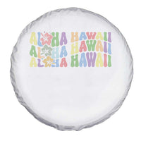 Aloha Hawaii Spare Tire Cover Flower Summer Hawaiian Island - Wonder Print Shop