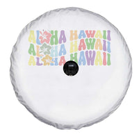 Aloha Hawaii Spare Tire Cover Flower Summer Hawaiian Island - Wonder Print Shop