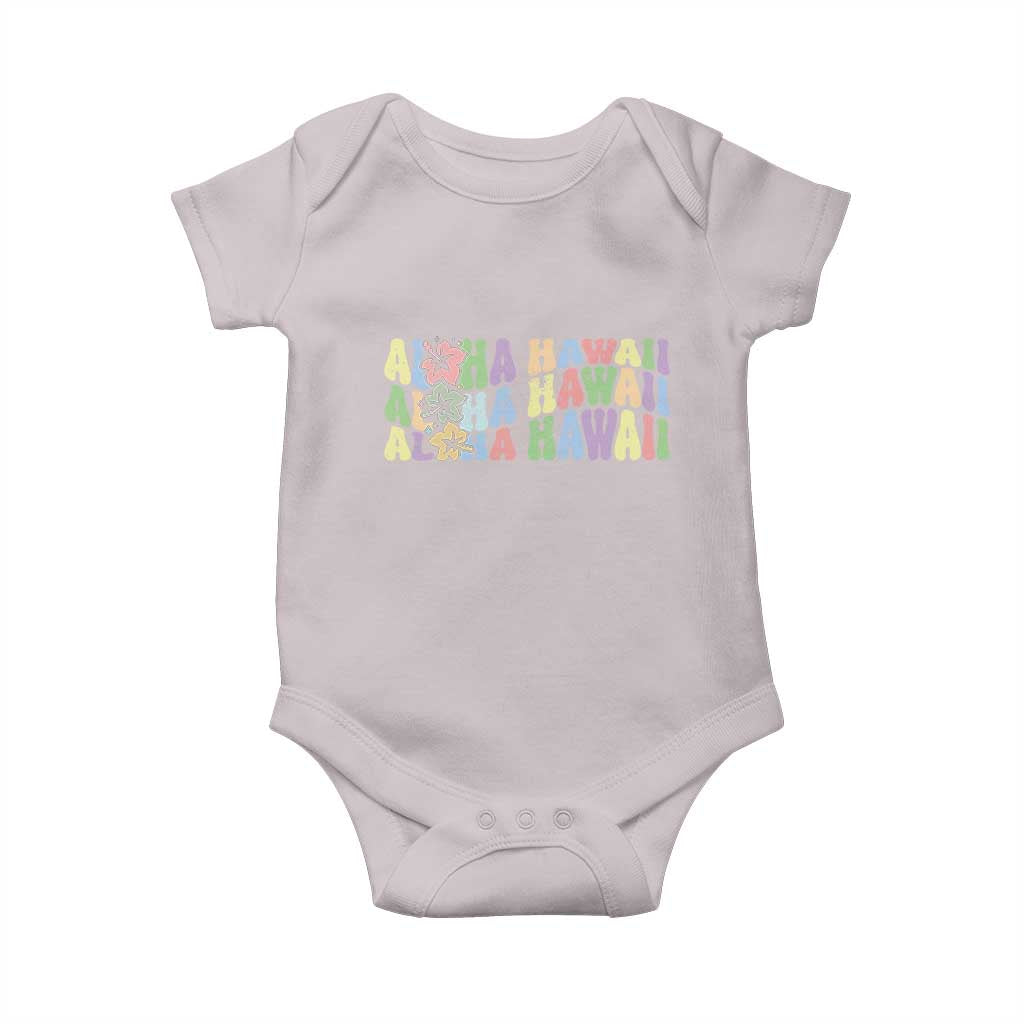 Aloha Hawaii Baby Onesie Flower Summer Hawaiian Island - Wonder Print Shop