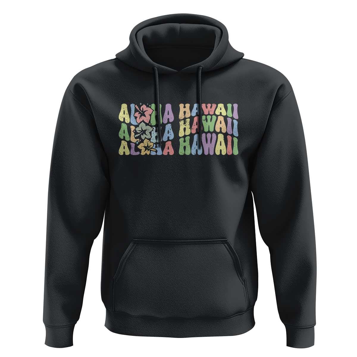 Aloha Hawaii Hoodie Flower Summer Hawaiian Island - Wonder Print Shop