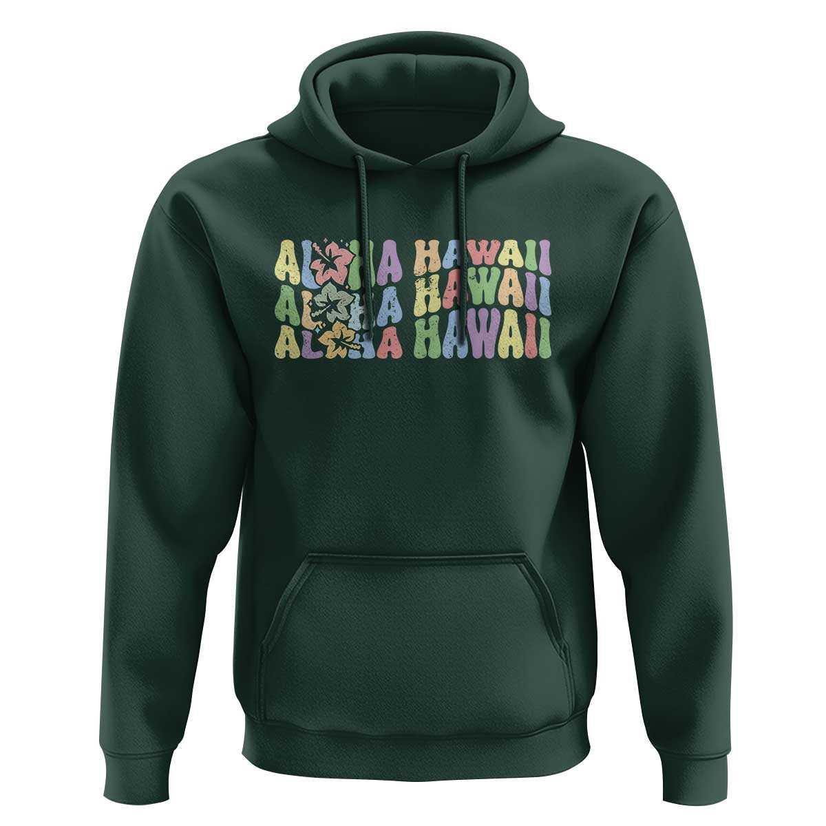 Aloha Hawaii Hoodie Flower Summer Hawaiian Island - Wonder Print Shop