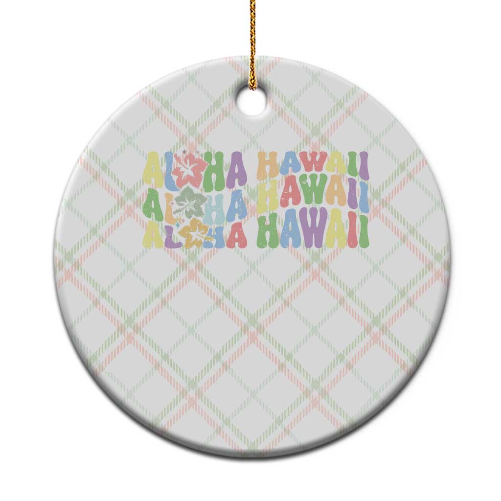 Aloha Hawaii Ceramic Ornament Flower Summer Hawaiian Island - Wonder Print Shop