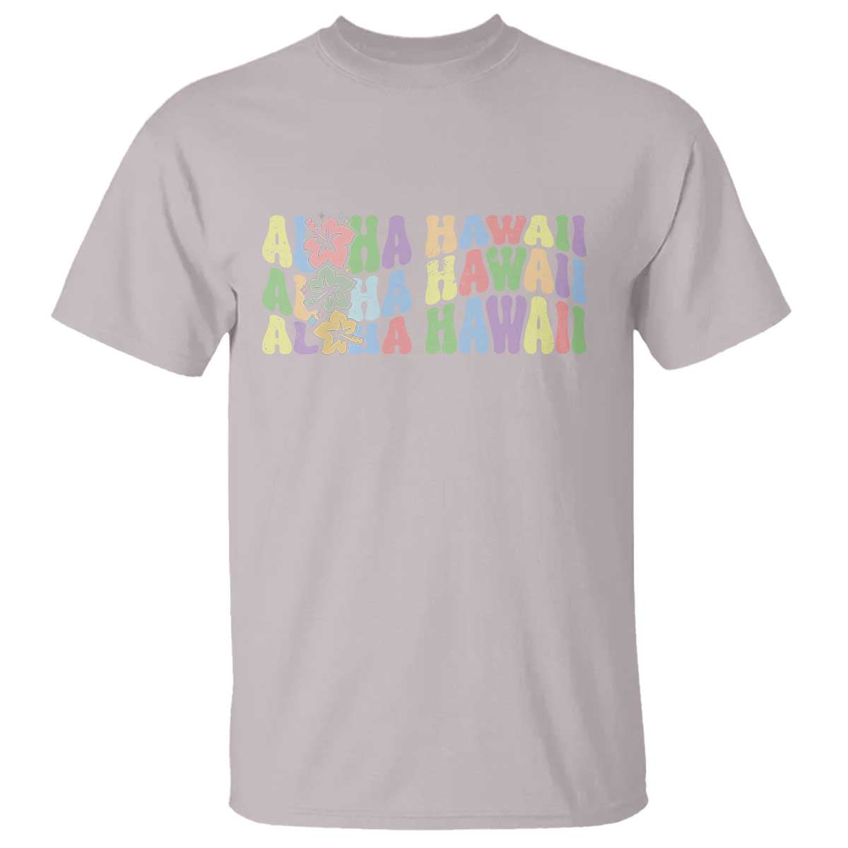 Aloha Hawaii T Shirt Flower Summer Hawaiian Island - Wonder Print Shop