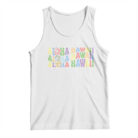 Aloha Hawaii Tank Top Flower Summer Hawaiian Island - Wonder Print Shop